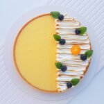 Áfonyás citromos tarte - 6 szelet