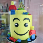 Lego fej 2 figurával