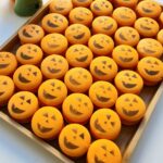 Halloween macaronok - lisztmentes